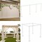 10ft 4 Post Heavy Duty Wedding Backdrop Stage Stand Outdoor Canopy Tent Chuppah